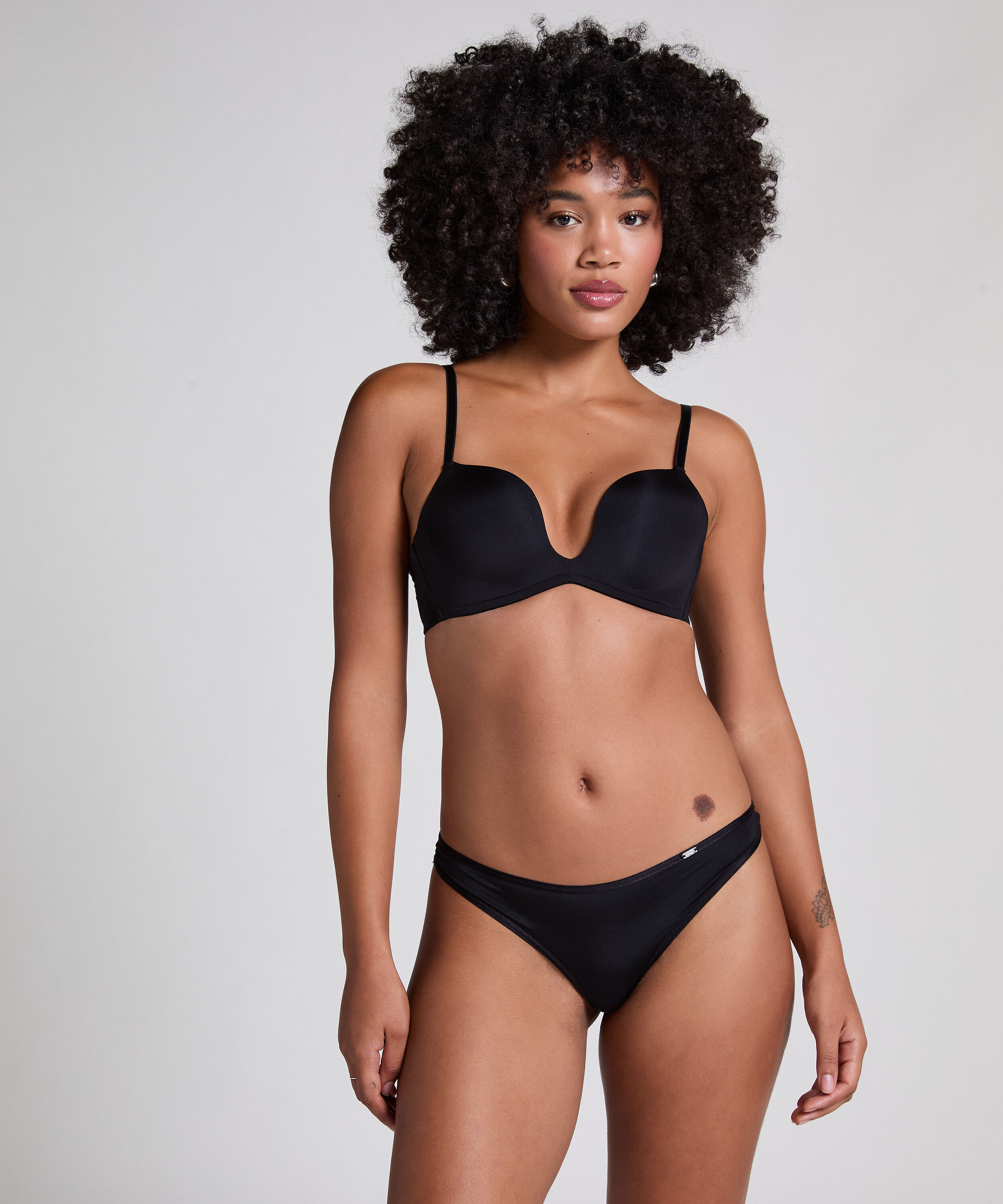 Voorgevormde push-up beugel bh Deep-V