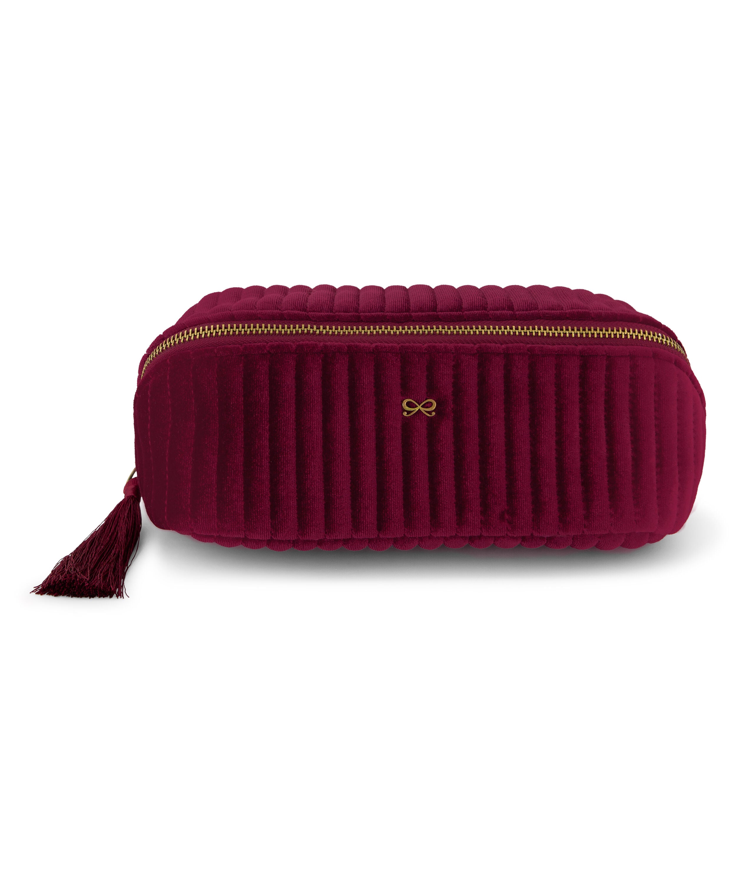 Trousse De Maquillage Velours EKLERLA – Pochette De Cosmétique Super Douce, Pratique Et Stylée