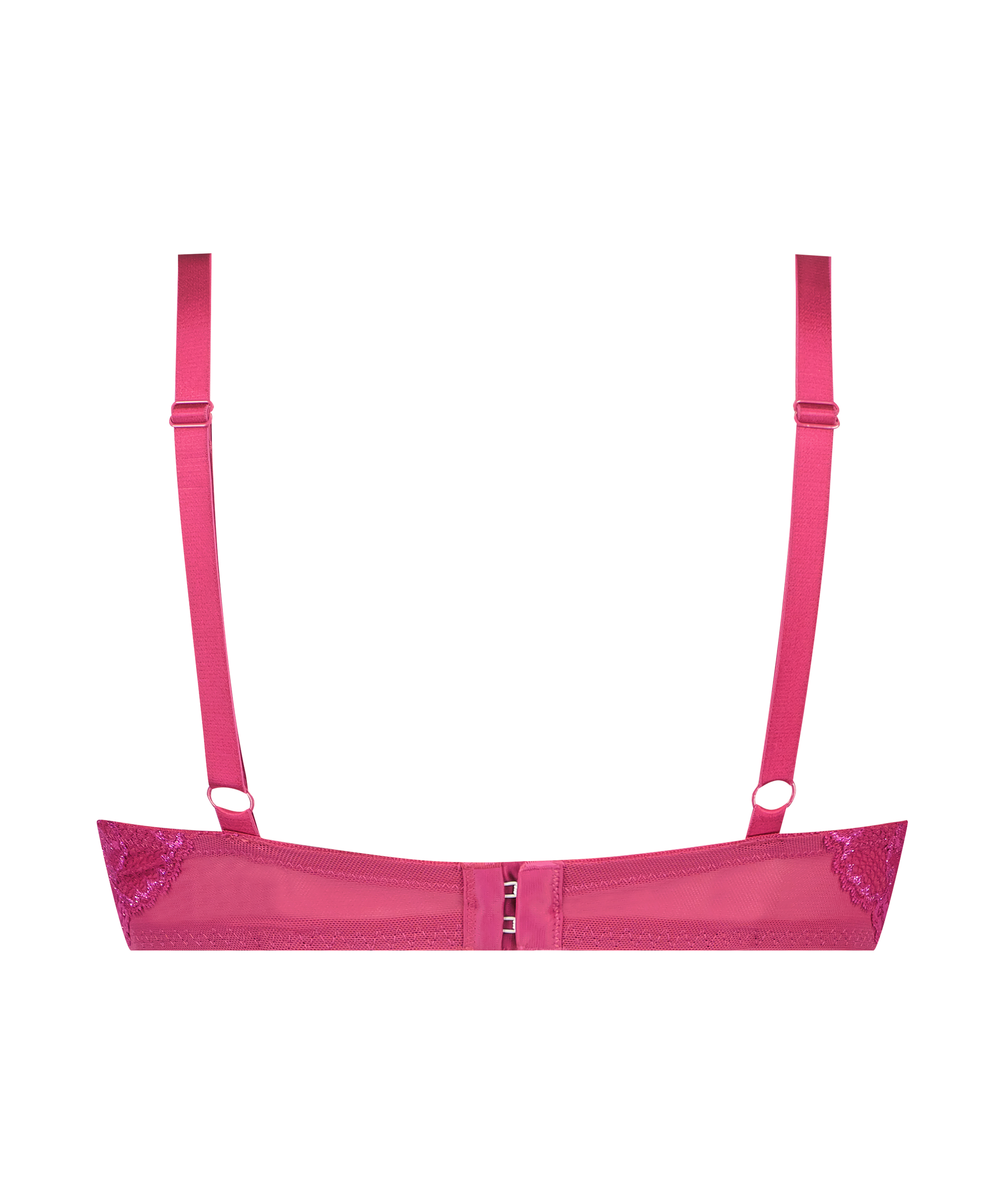 Soutien-gorge push-up &agrave; armatures pr&eacute;form&eacute; Reeva, Rose, main