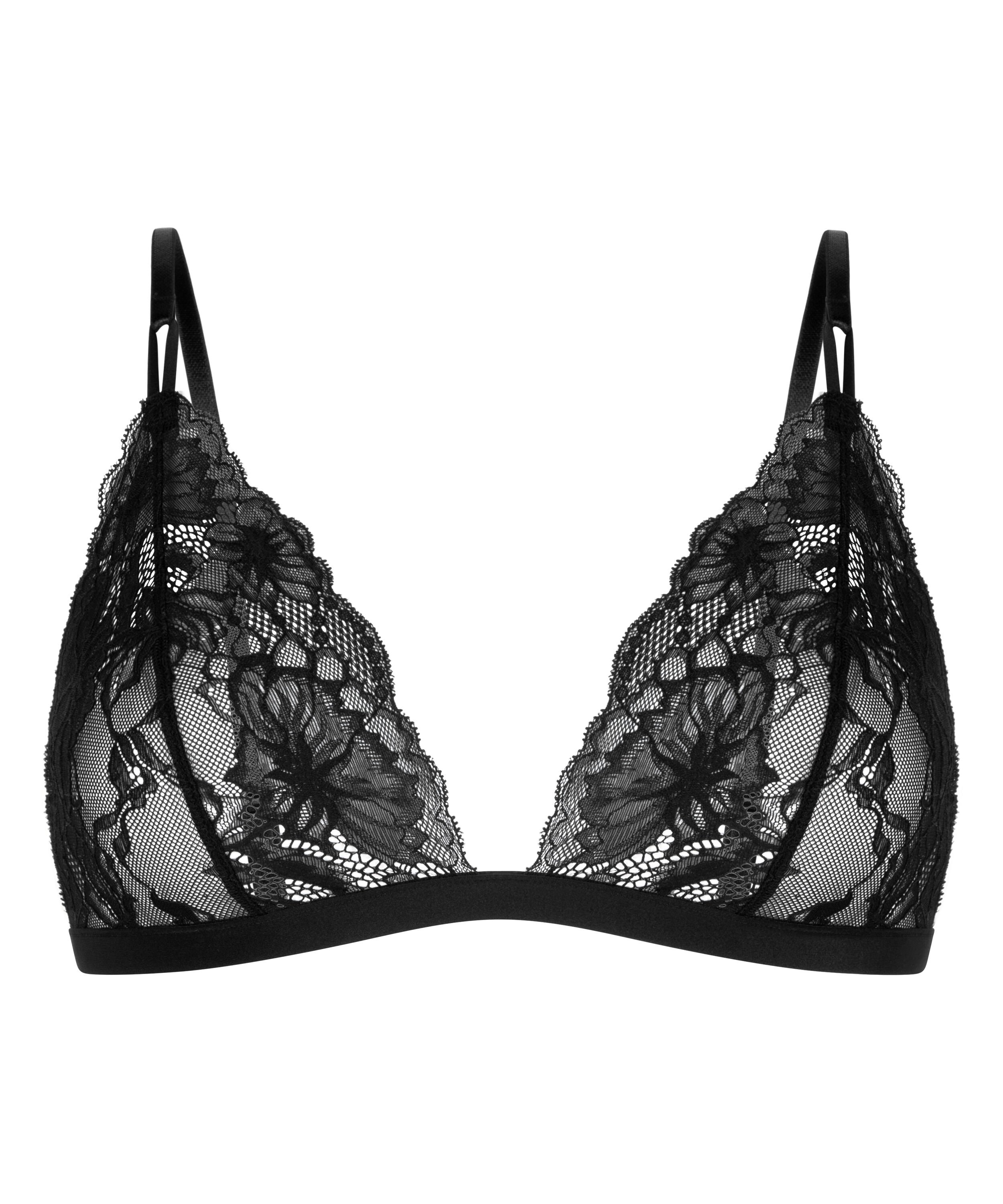 Bralette Stormi, Zwart