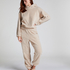 Pantalon de jogging polaire Snuggle, Beige