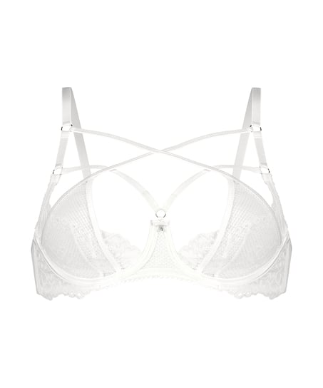 Niet-voorgevormde beugel bh Anna, Wit
