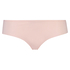 Slip brésilien Invisible Lace Back, Rose