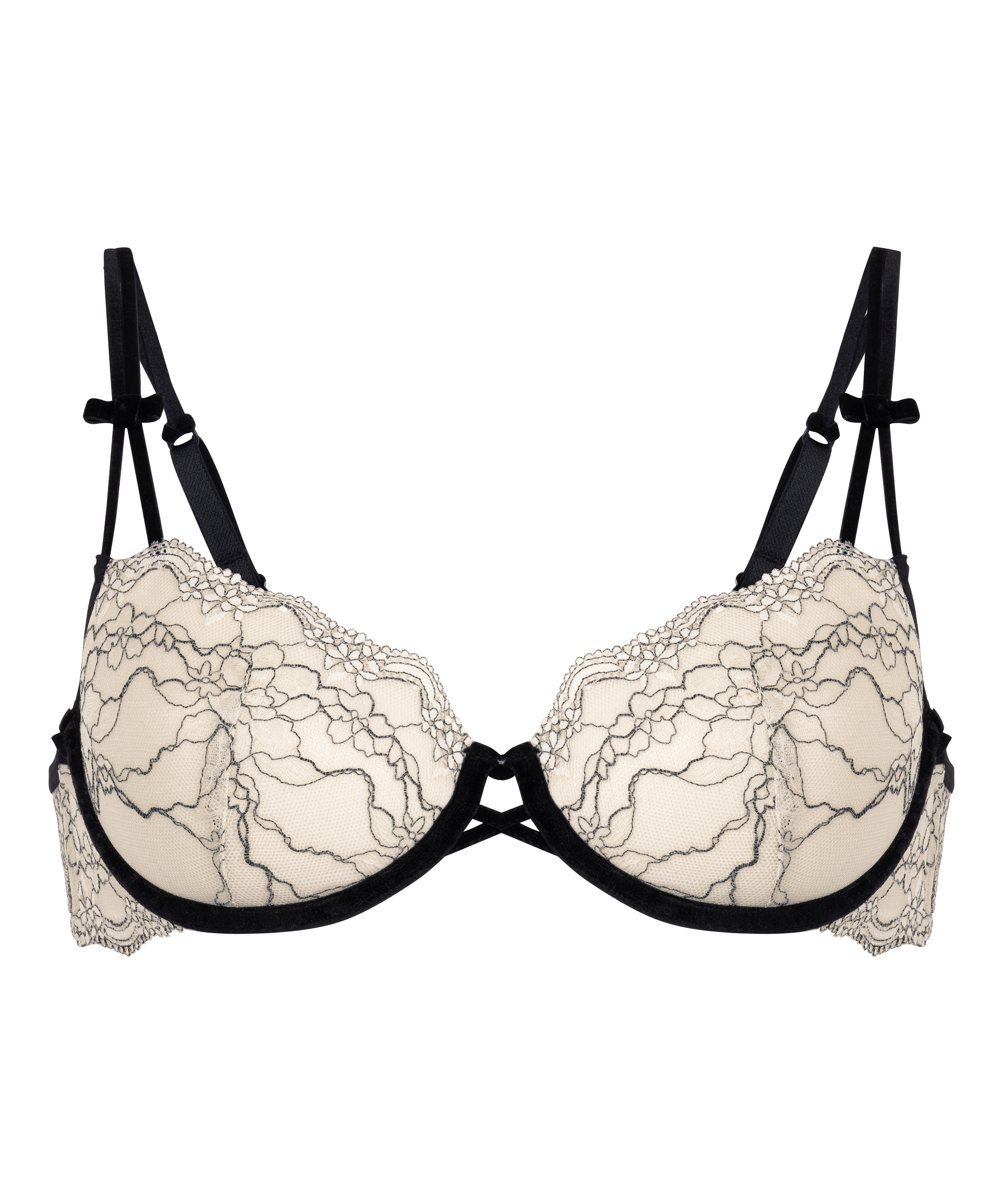 Soutien-gorge à armatures préformé Agnes, Blanc, main