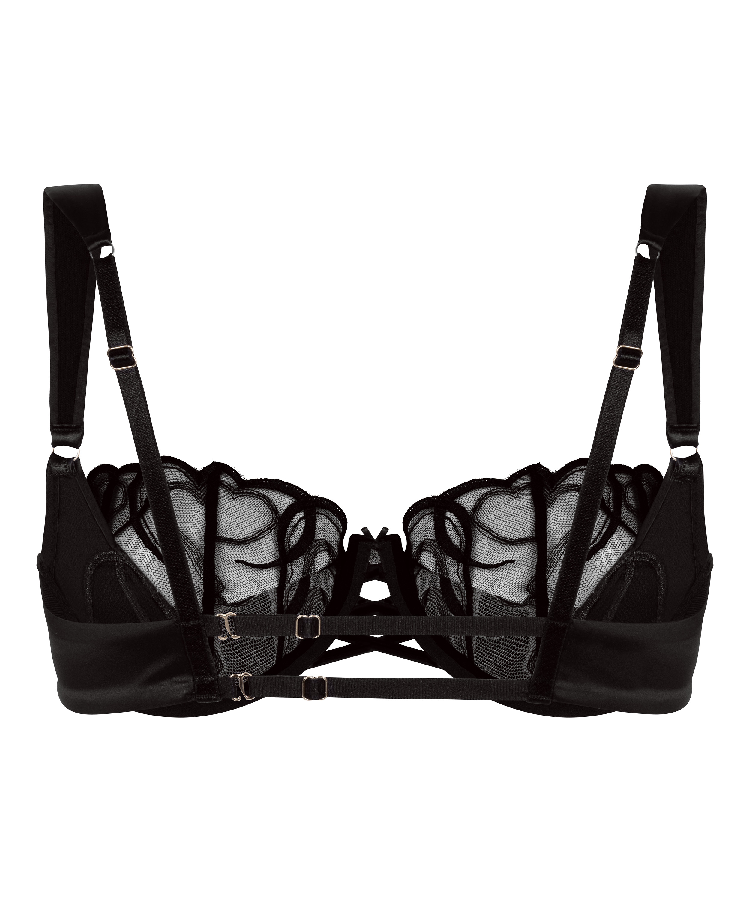 Niet-Voorgevormde Beugel bh Olivia, Zwart, main