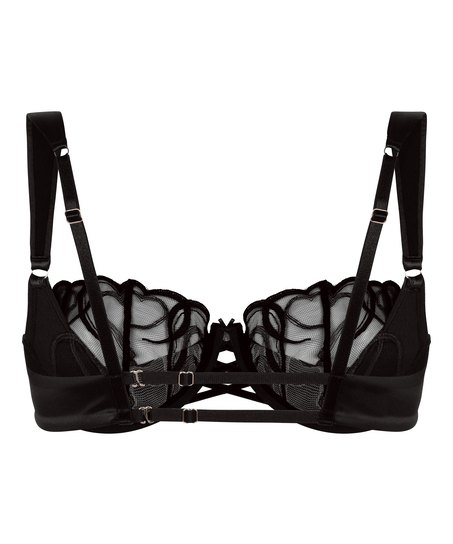 Niet-Voorgevormde Beugel bh Olivia, Zwart