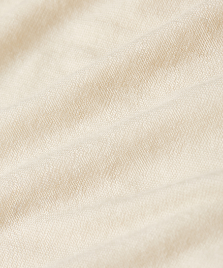 Haut avec cachemire à col bateau super soft, Blanc