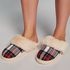 Teddy slippers, Wit