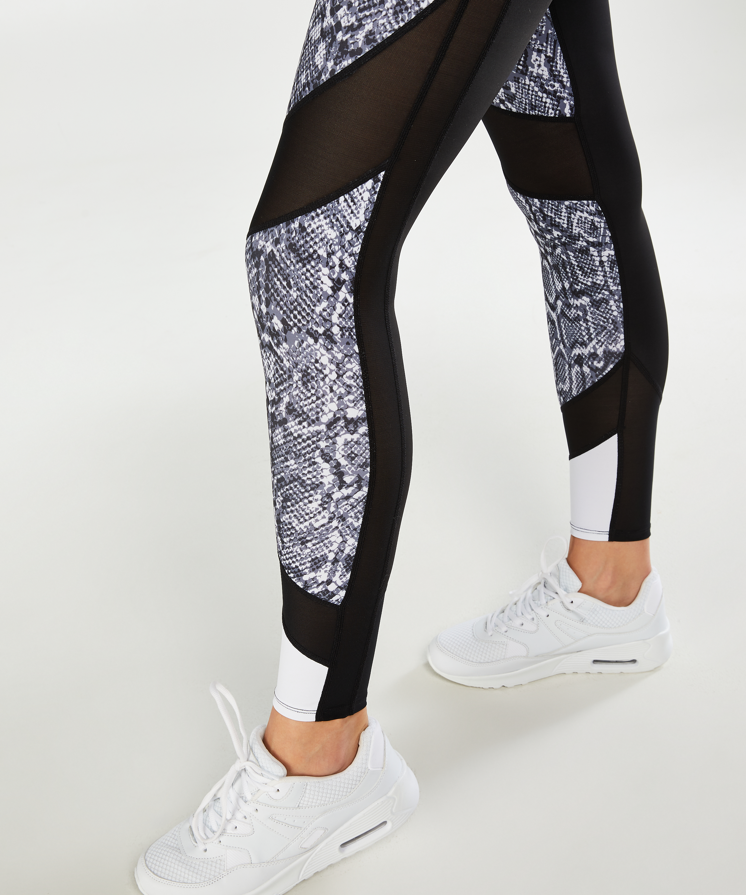 HKMX High waisted legging, Zwart, main