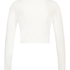 Crop top Lia HKM x NA-KD, Blanc