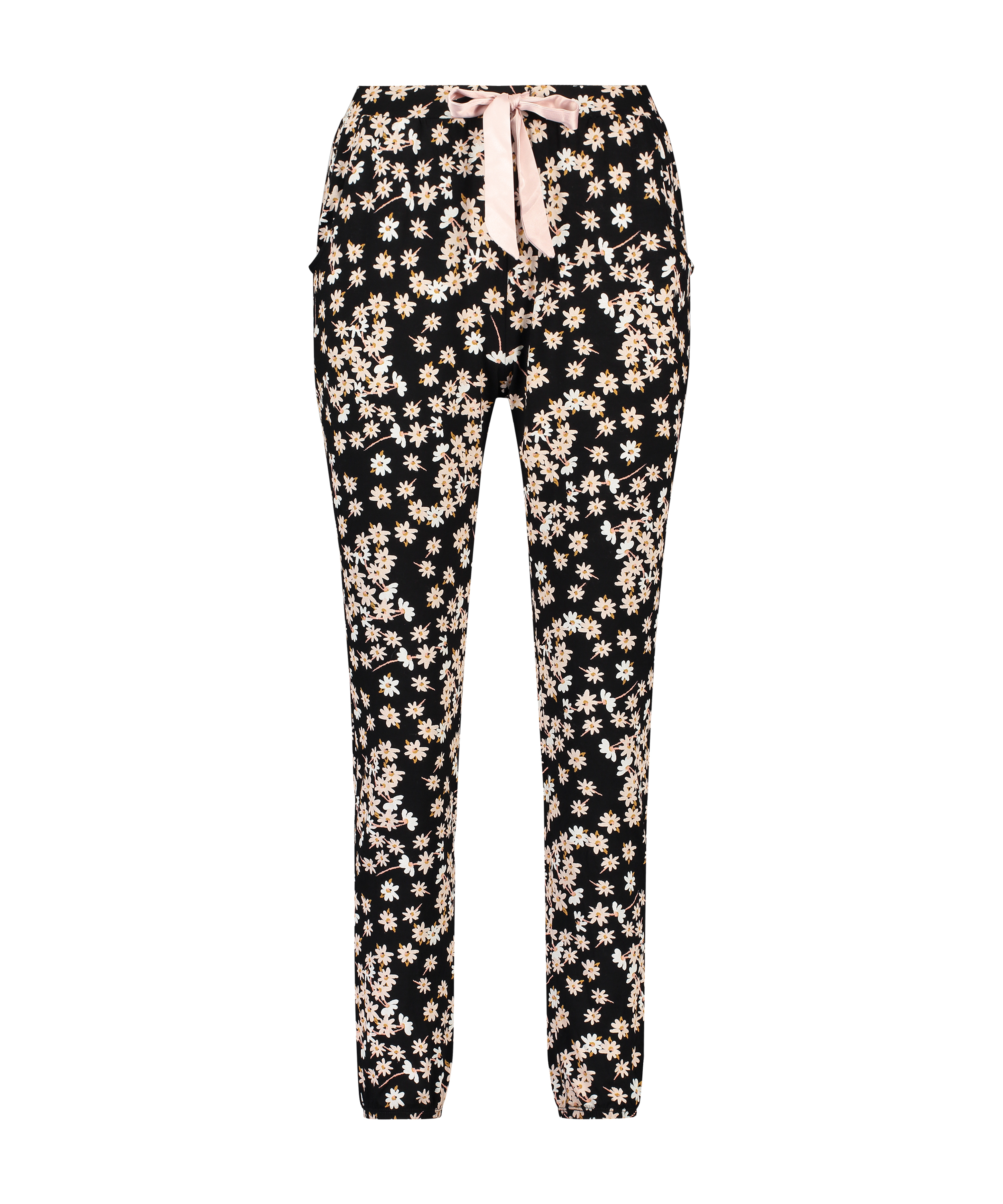 Petite Pyjama broek Daisy, Zwart, main