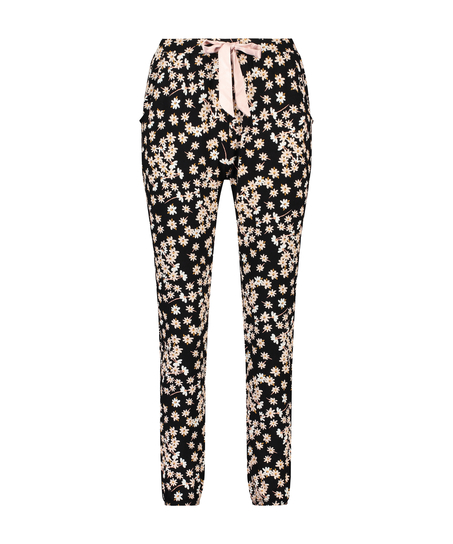 Petite Pyjama broek Daisy, Zwart