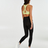 HKMX Soutien-gorge de sport The All Star Maintien niveau 2, Jaune