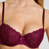 Soutien-gorge à armatures rembourré Margot, Pourpre