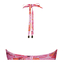 Push-up bikinitop Floral Cup A - E, Roze