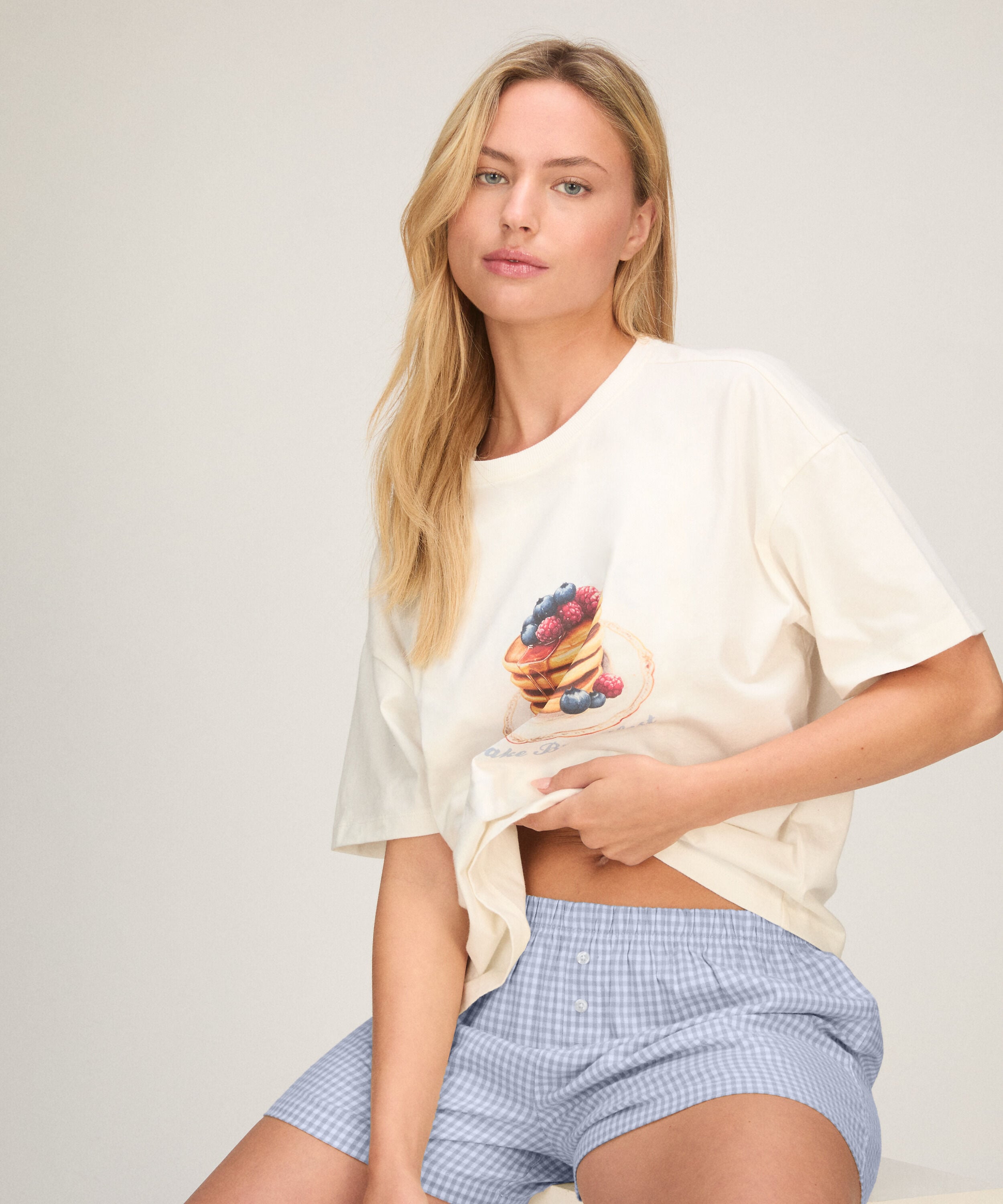 Pyjamaset met Short en T-shirt