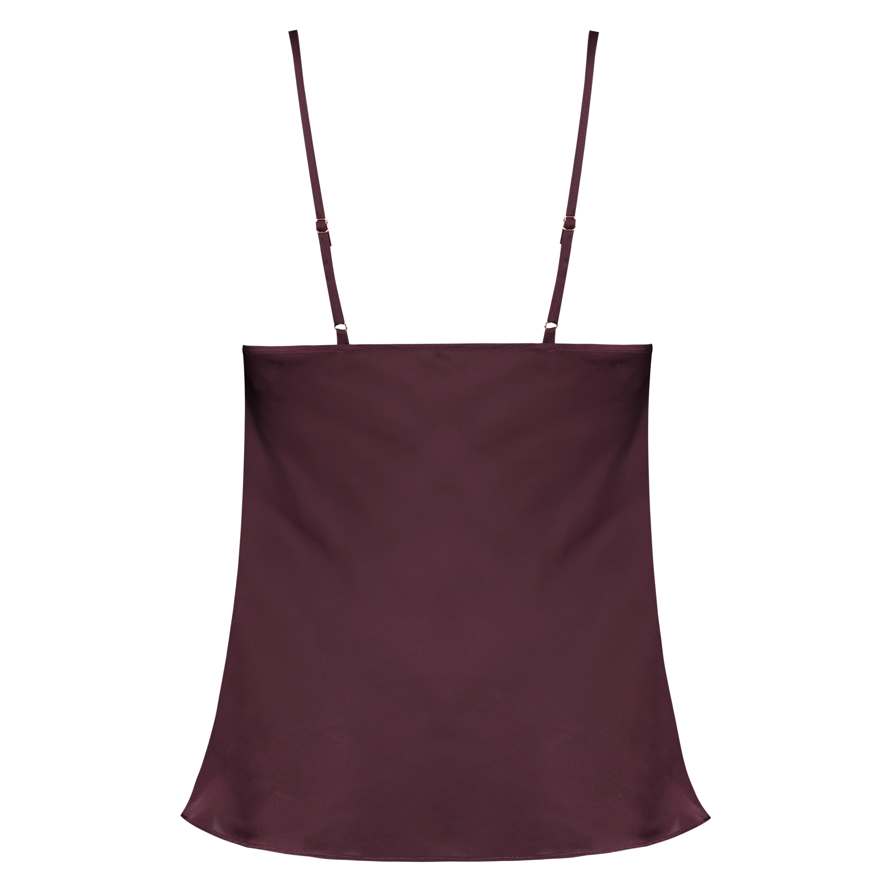 Cami top en satin, Rouge, main