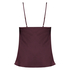 Cami top en satin, Rouge