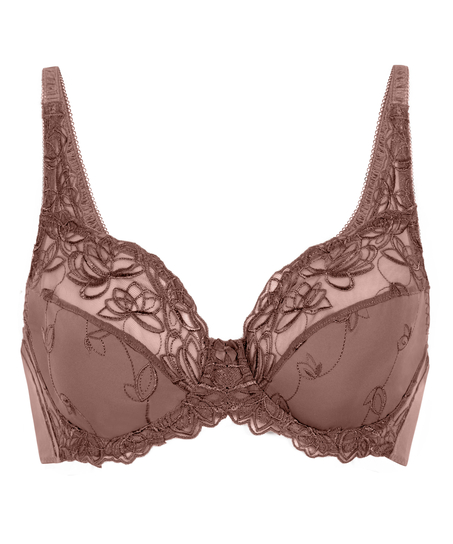 Soutien-gorge à armatures non-préformé Diva, Brun