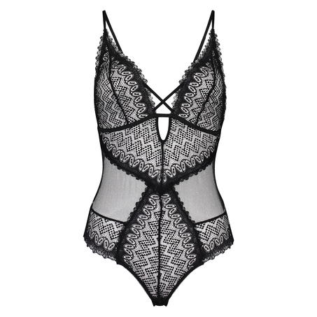 Body Geo Lace, Zwart