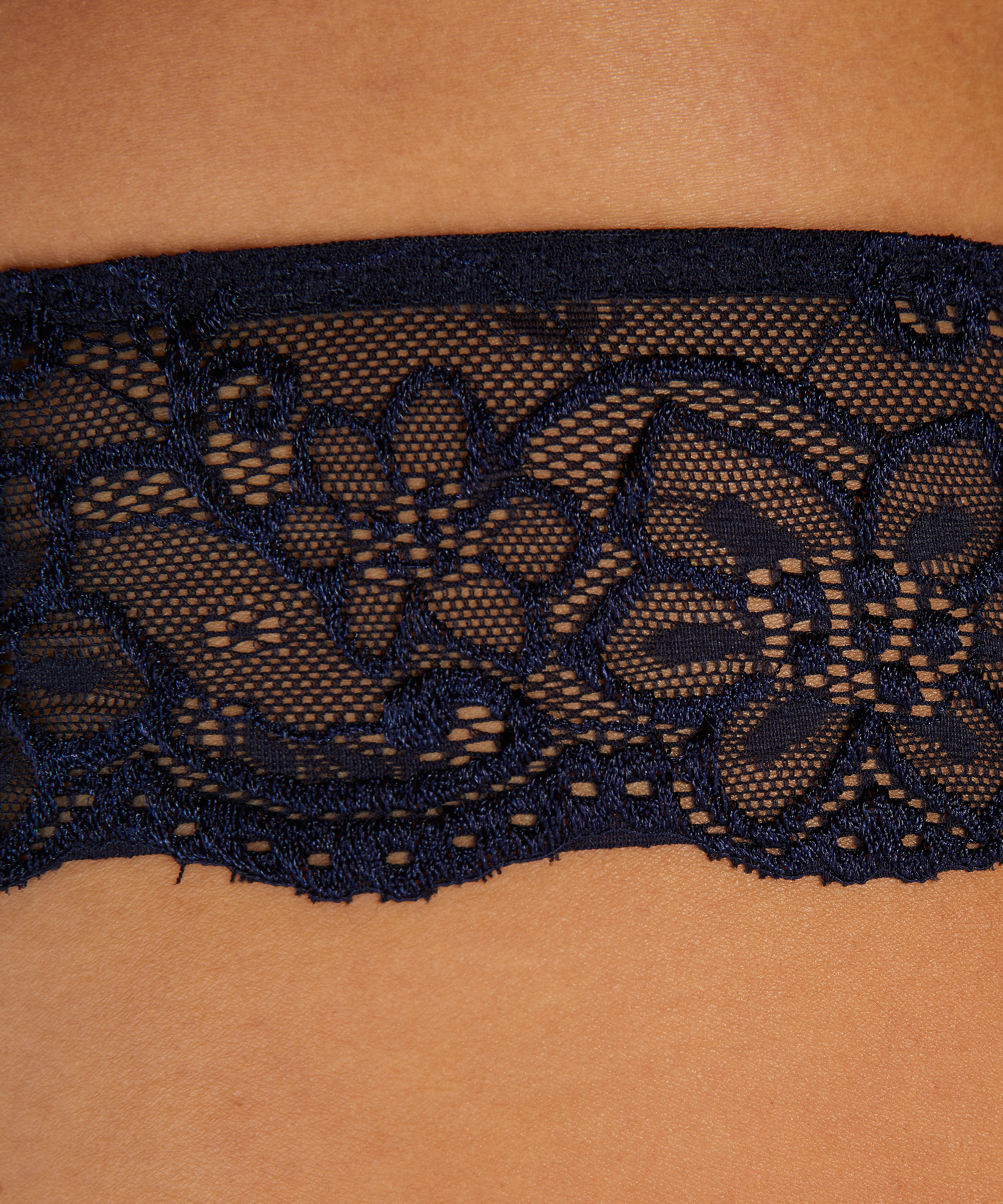 Boxer string Rosie, Bleu, main