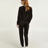 Jogger Velours, Zwart