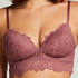 Soutien-gorge préformé sans armatures longline Shiloh, Pourpre
