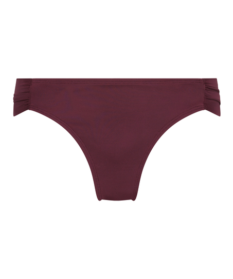 Slip de Bikini Rio Luxe, Pourpre