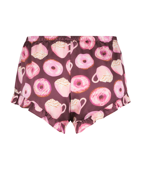 Satin Shorts, Pourpre