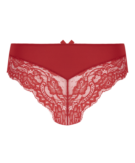 Brazilian short Teddy, Rood