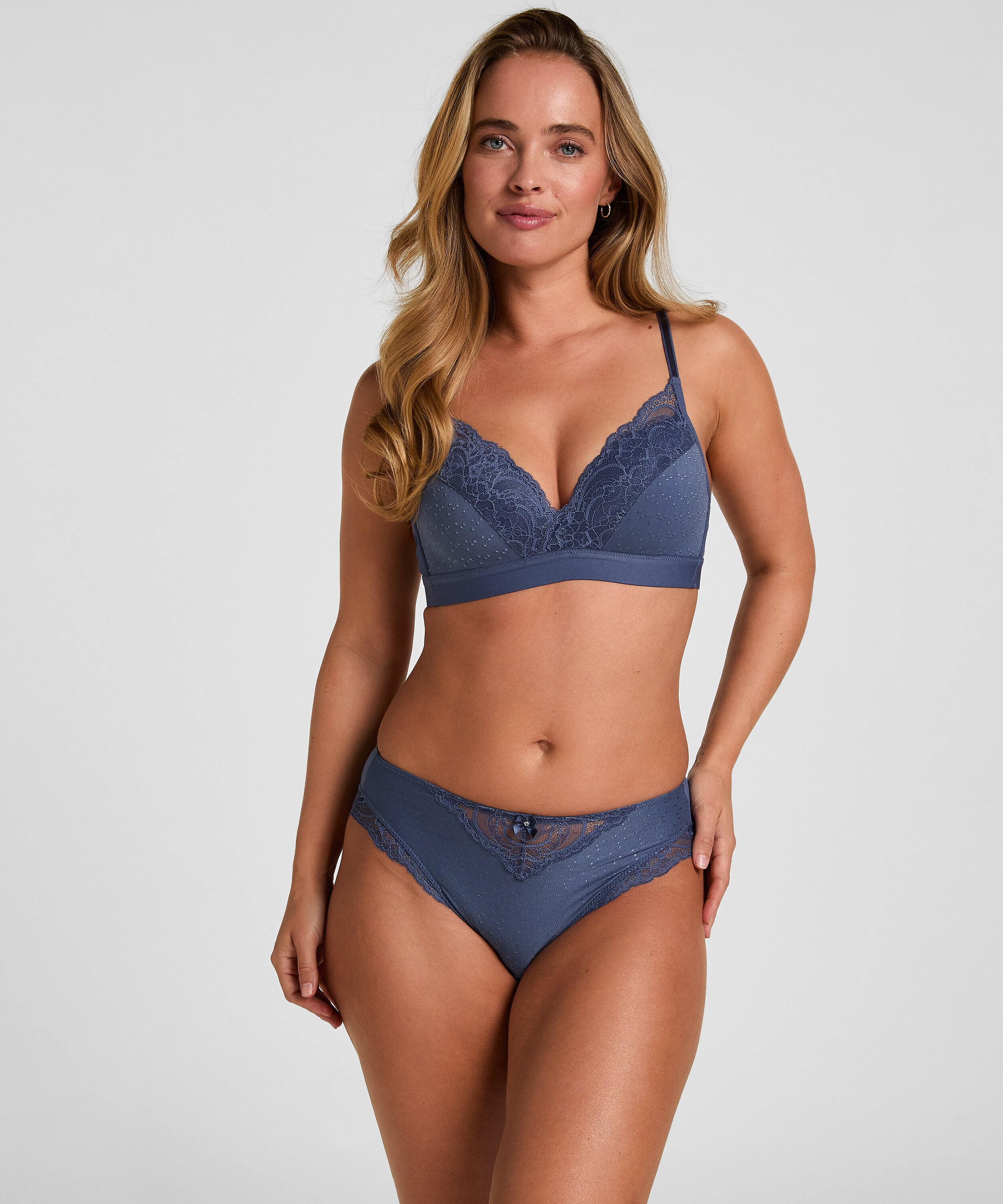 Hoge slip Sophie, Blauw Hoge slip Sophie, Blauw