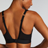 HKMX Soutien-gorge de sport The All Star Maintien niveau 2, Noir