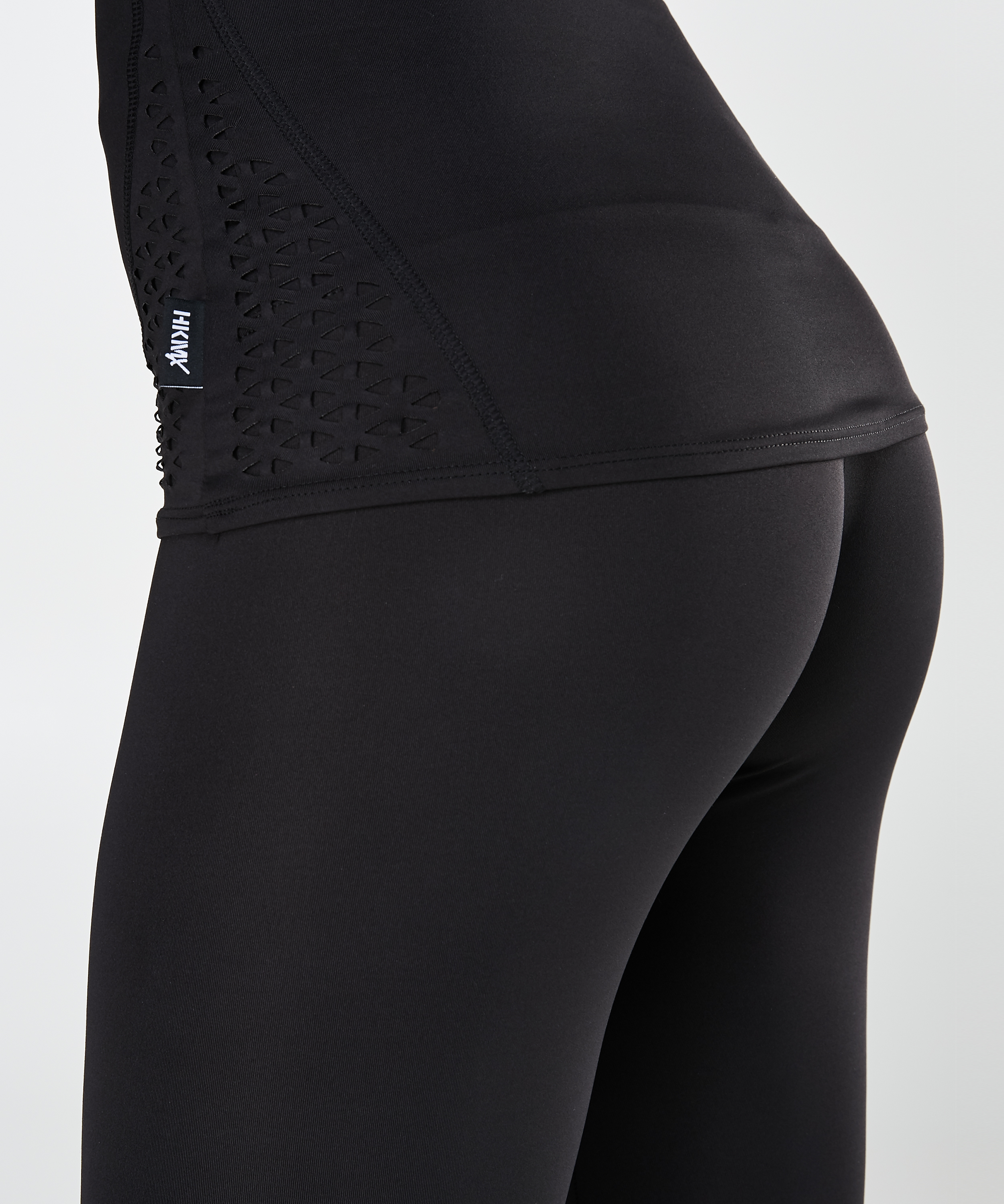 HKMX Tanktop Lasercut, Zwart, main