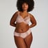Slip taille haute Diva, Rose