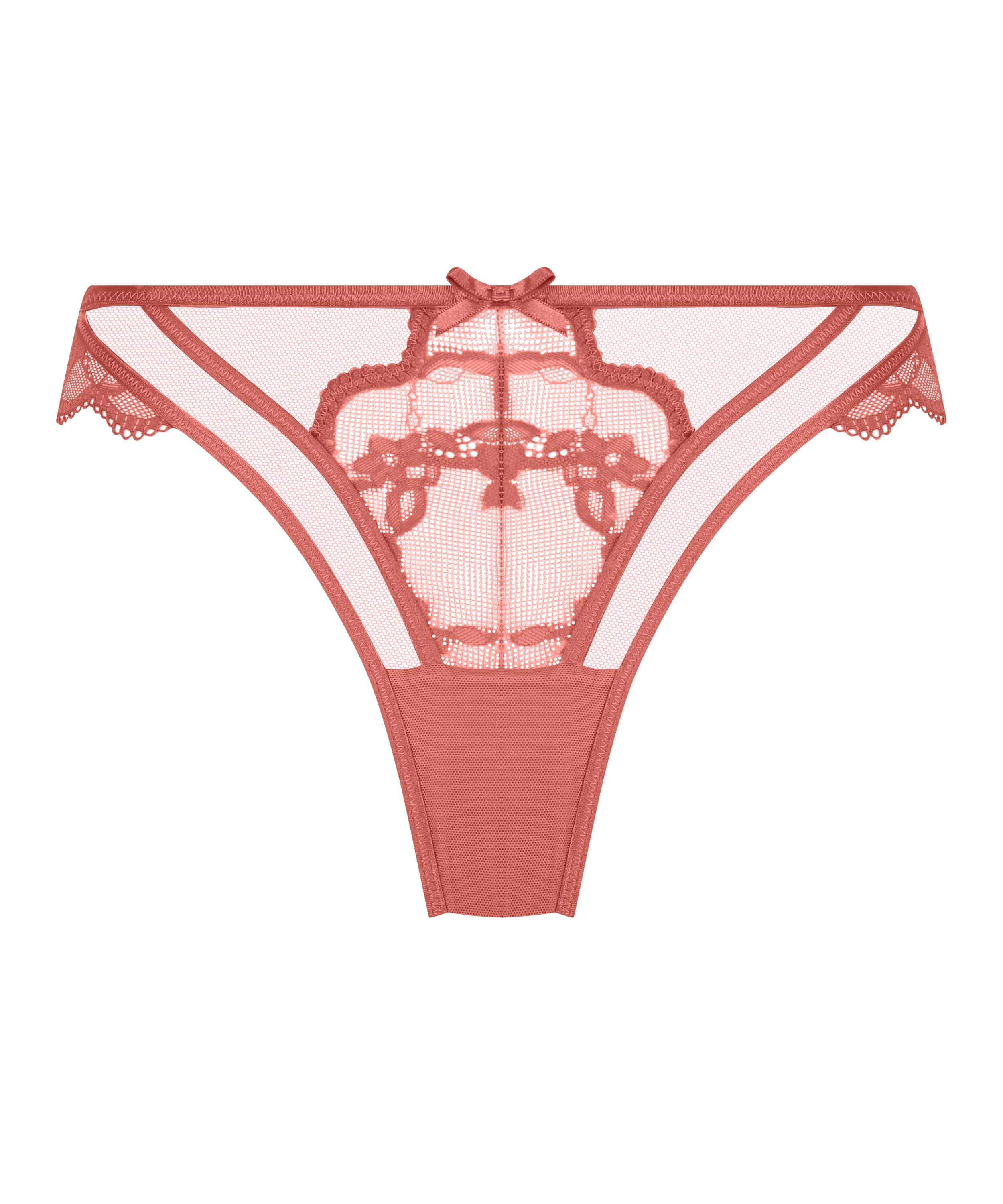 Slip br&eacute;silien Lorna, Rouge