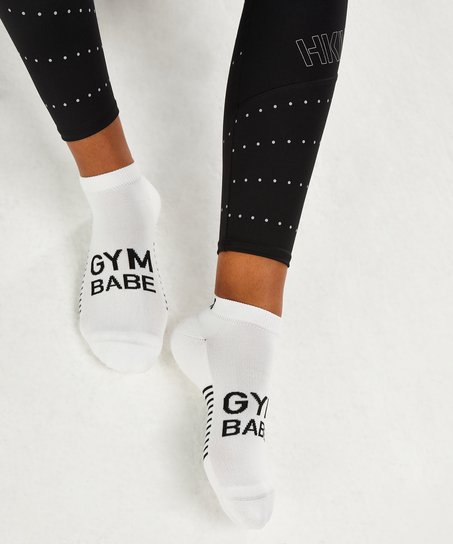 HKMX 2 paar Performance sokken, Wit