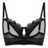 Soutien-gorge &agrave; armatures non-rembourr&eacute; longline Nienke, Noir