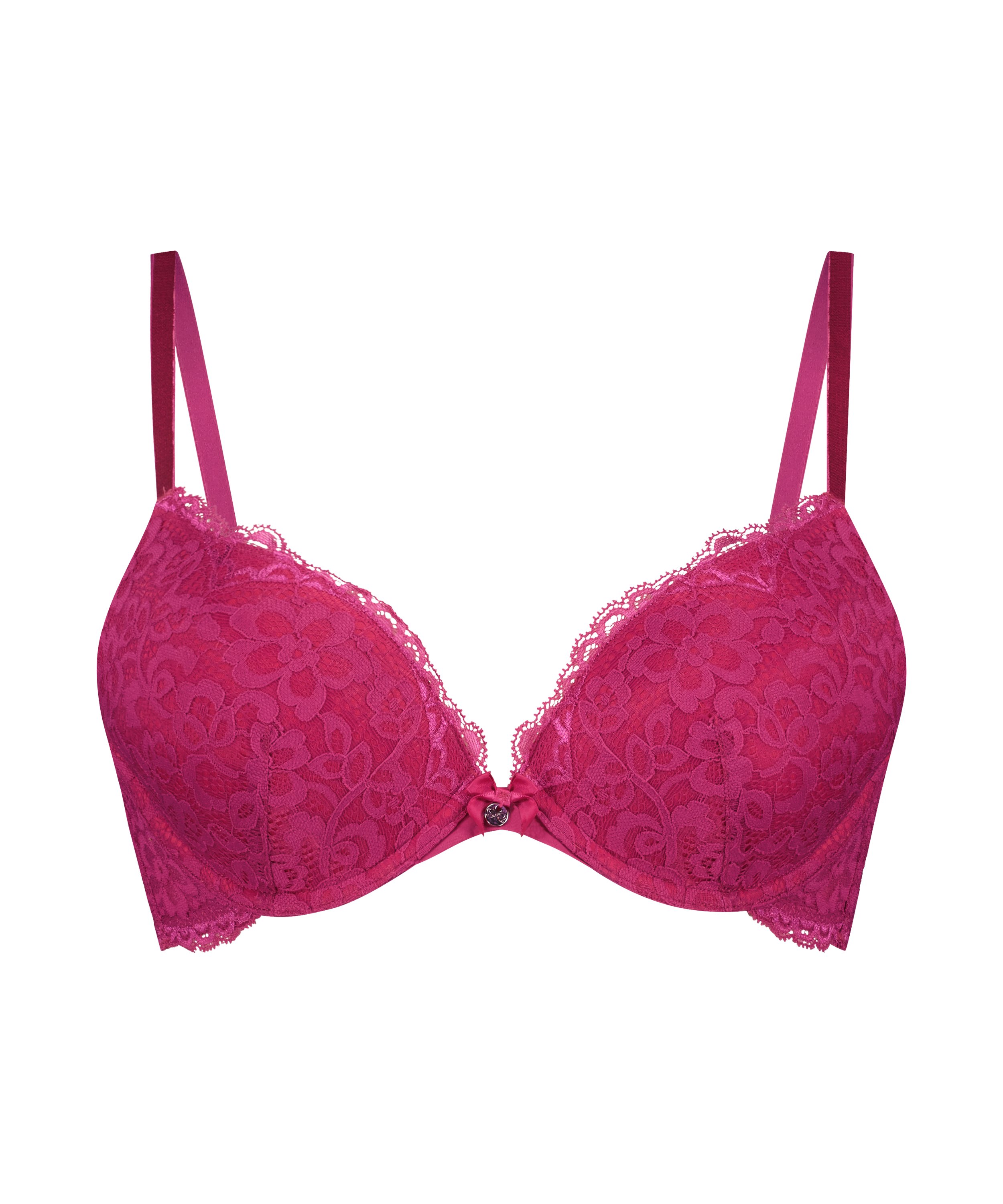 Voorgevormde push-up beugel bh Marine, Roze, main