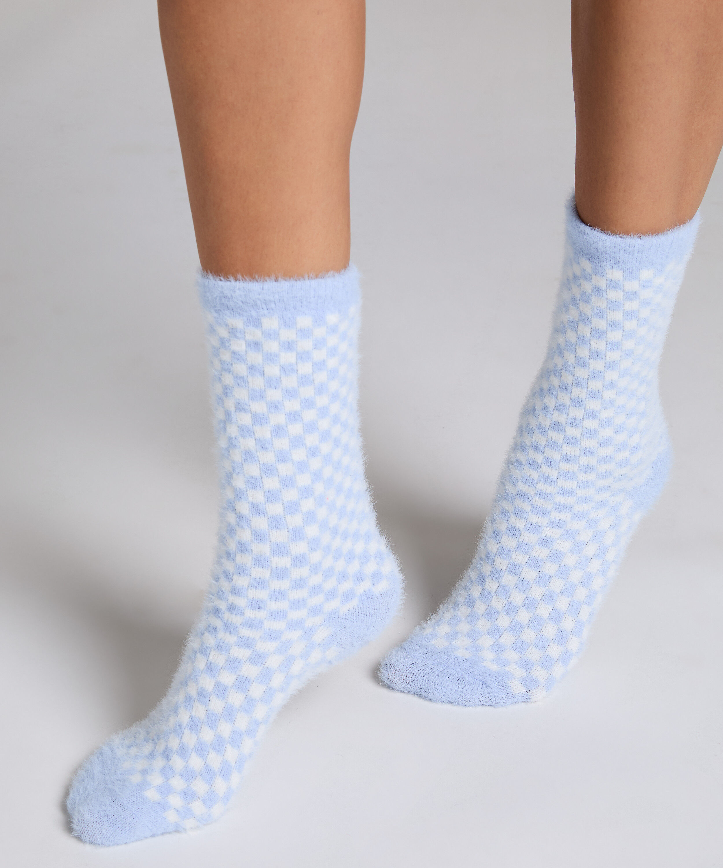 2 paar sokken Cosy, Blauw