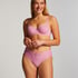 Slip taille haute Sophie, Rose