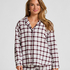 Pyjamatop Flannel, Wit