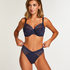 Soutien-gorge &agrave; armatures non-pr&eacute;form&eacute; Margot, Bleu