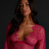 Top Allover Lace, Rose