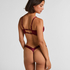 Niet-voorgevormde longline beugel bh Olivia, Rood