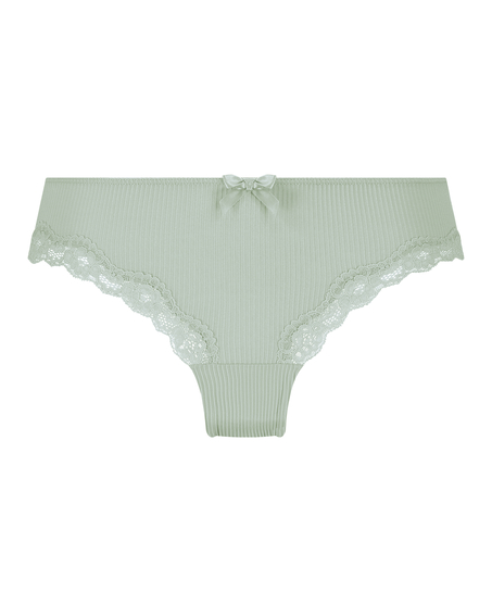 Slip br&eacute;silien Lola, Vert