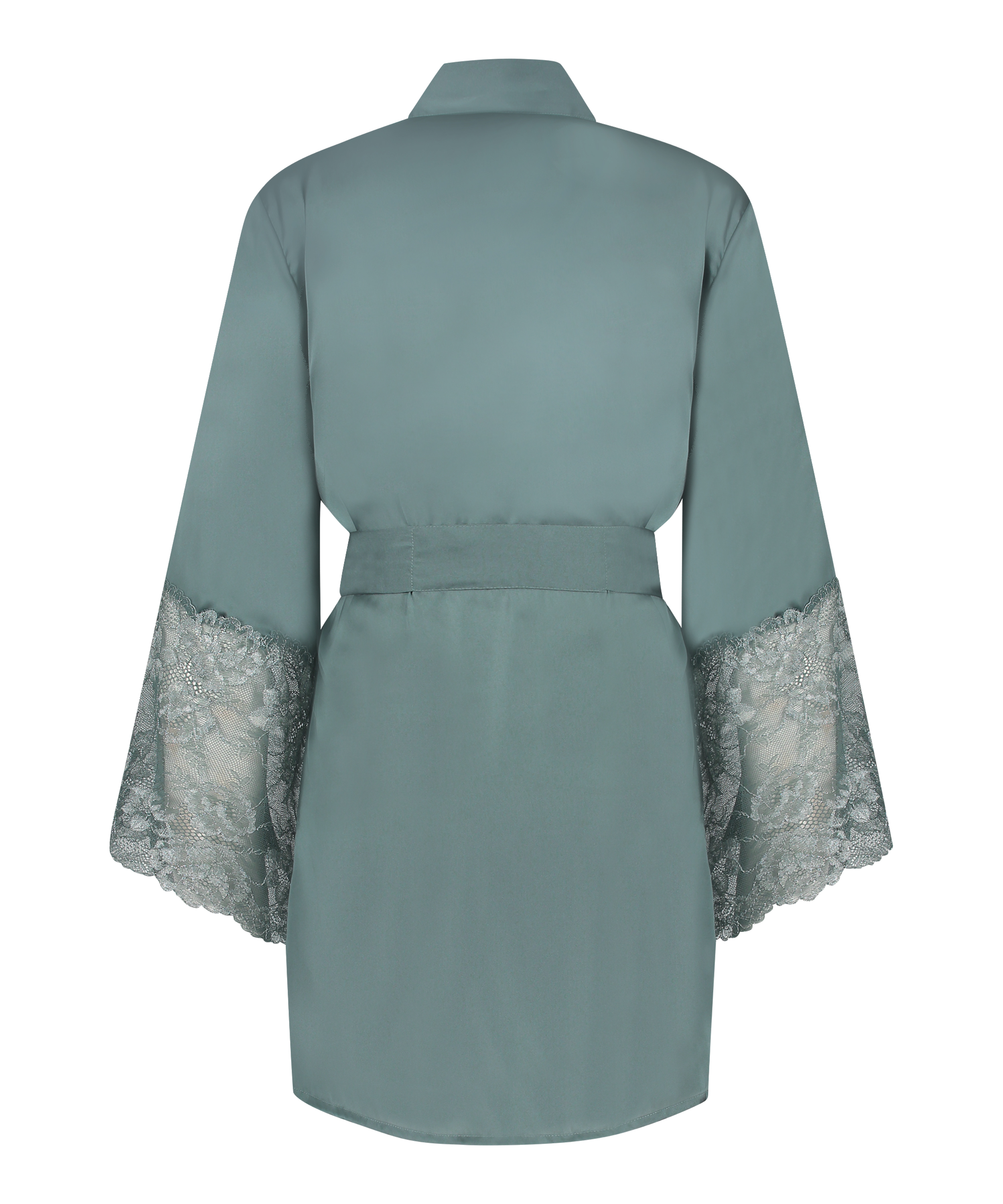 Kimono Satin, Bleu, main