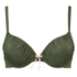 Voorgevormde push-up beugel bh Giselle, Groen
