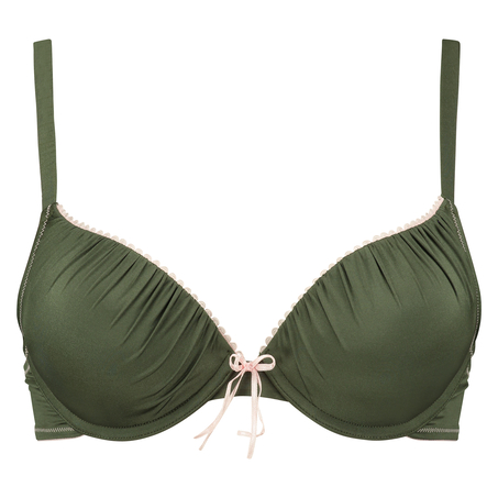 Voorgevormde push-up beugel bh Giselle, Groen