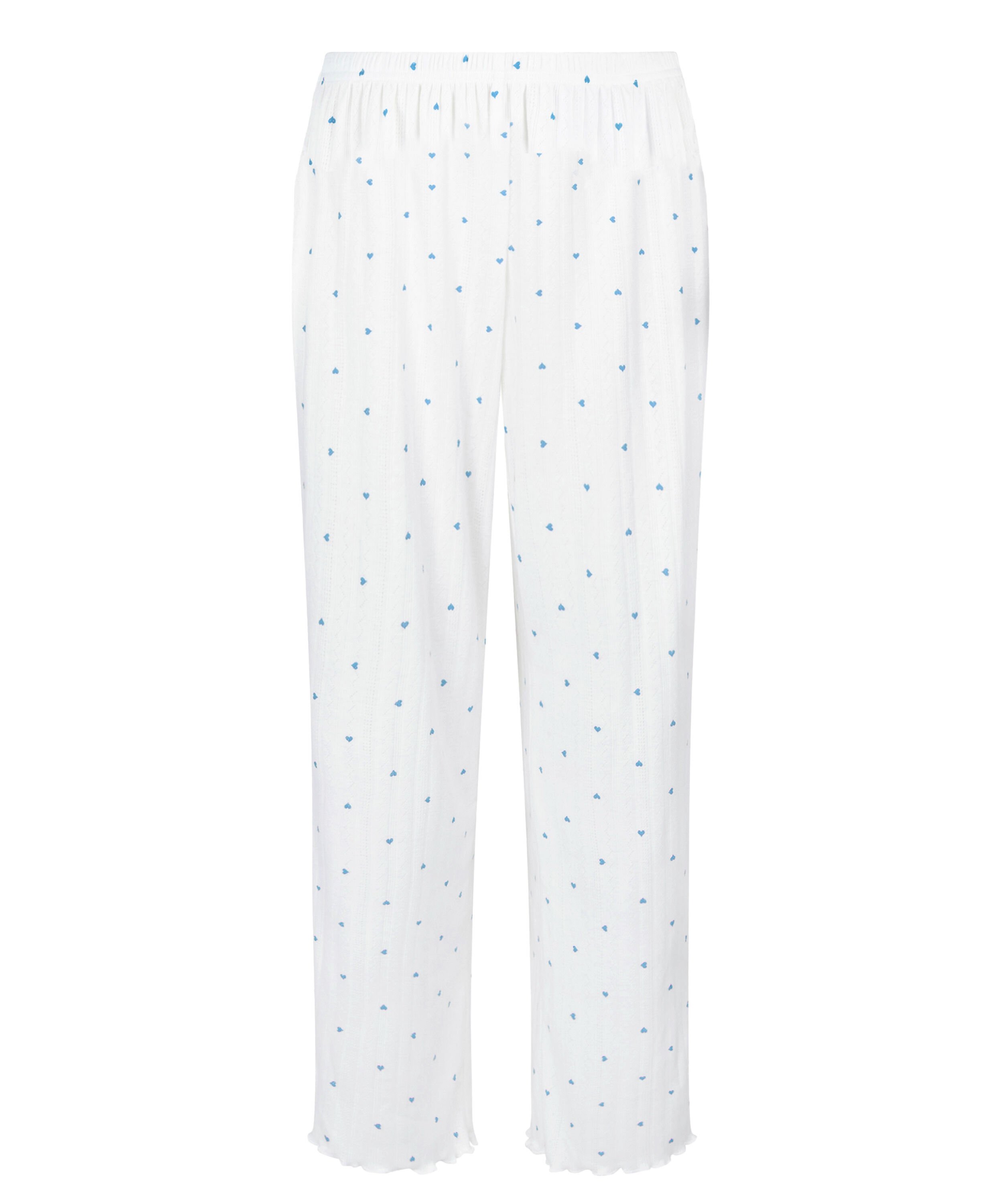 Pantalon de pyjama Pointelle, Bleu