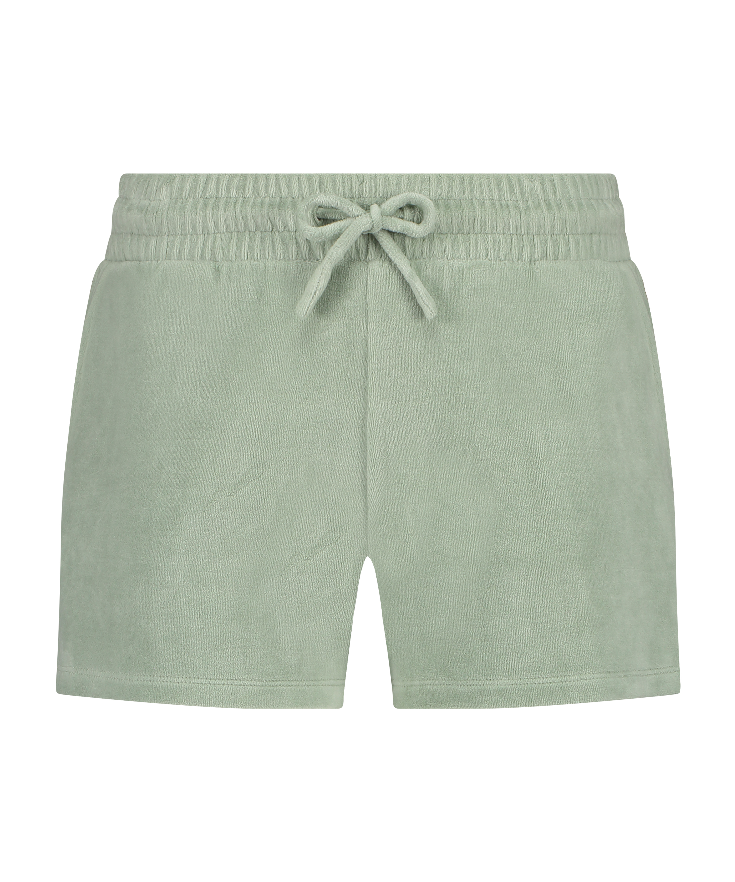 Shorts Velours Pocket, Groen, main